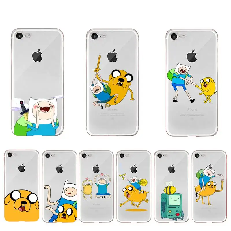 

TOPLBPCS Adventure Time Phone Case for iPhone 11 12 13 mini pro XS MAX 8 7 6 6S Plus X 5S SE 2020 XR case
