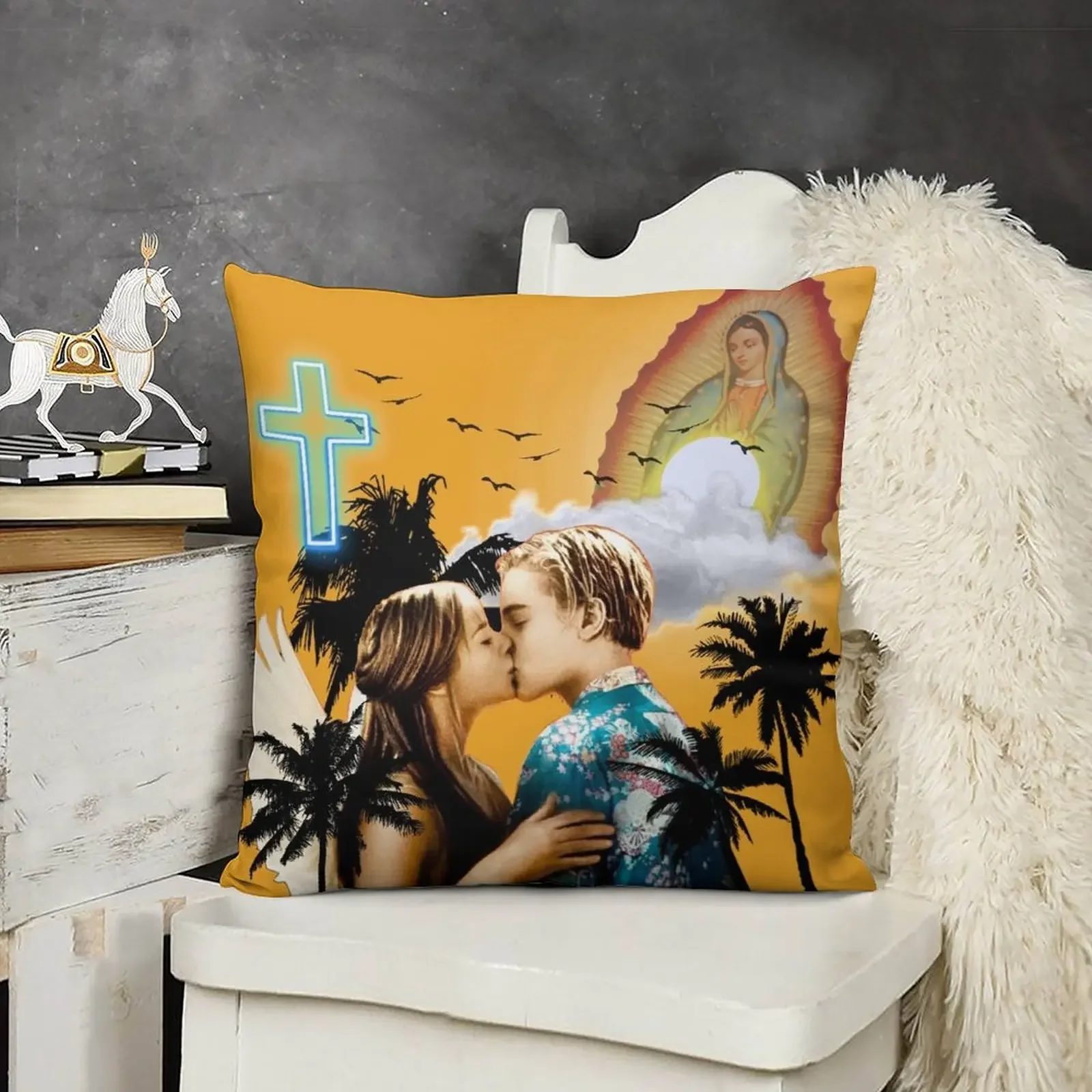 Romeo and Juliet - Baz Luhrmann Подушки для диванных подушек декоративной подушки дивана