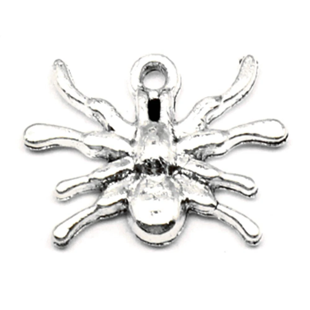 

Spider Charm For Making Jewelry Diy Finding 60pcs 15x20mm