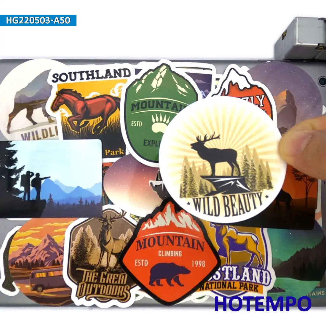 50 шт. путешествия приключения восхождение на горы открытый кемпинг дикая природа