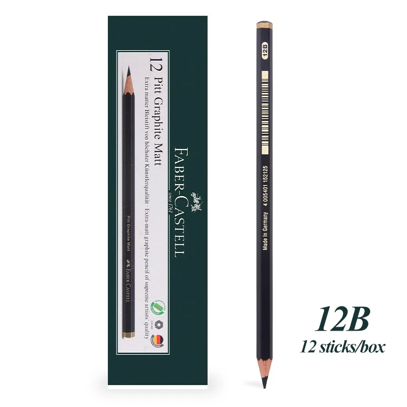 

Faber-Castell набор графитовых карандашей HB/2B/4B/6B/8B/10B/12B/14B