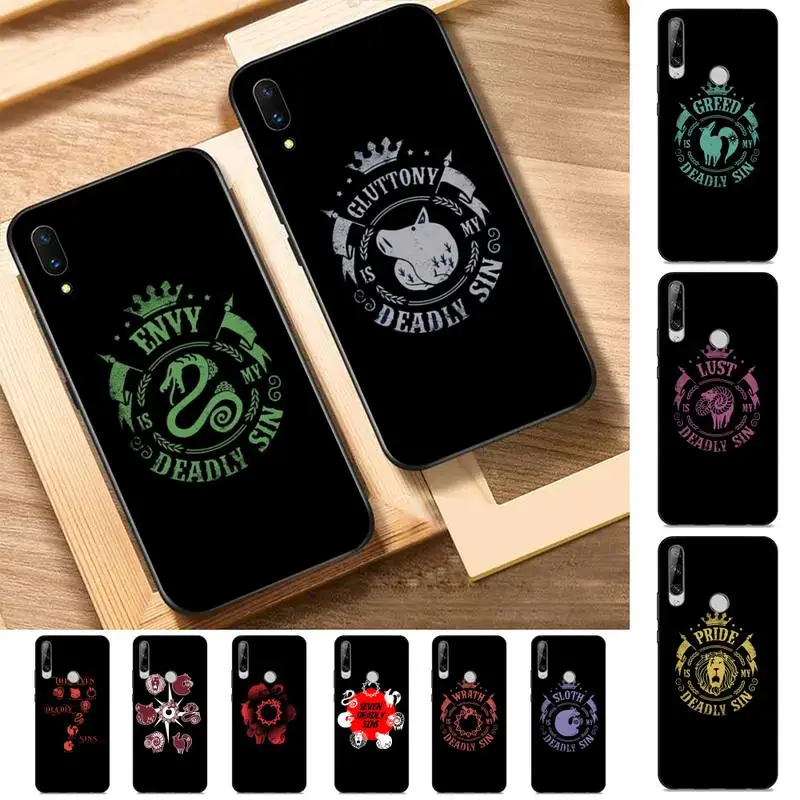 

Yinuoda Seven Deadly Sins Phone Case for Huawei Y 6 9 7 5 8s prime 2019 2018 enjoy 7 plus