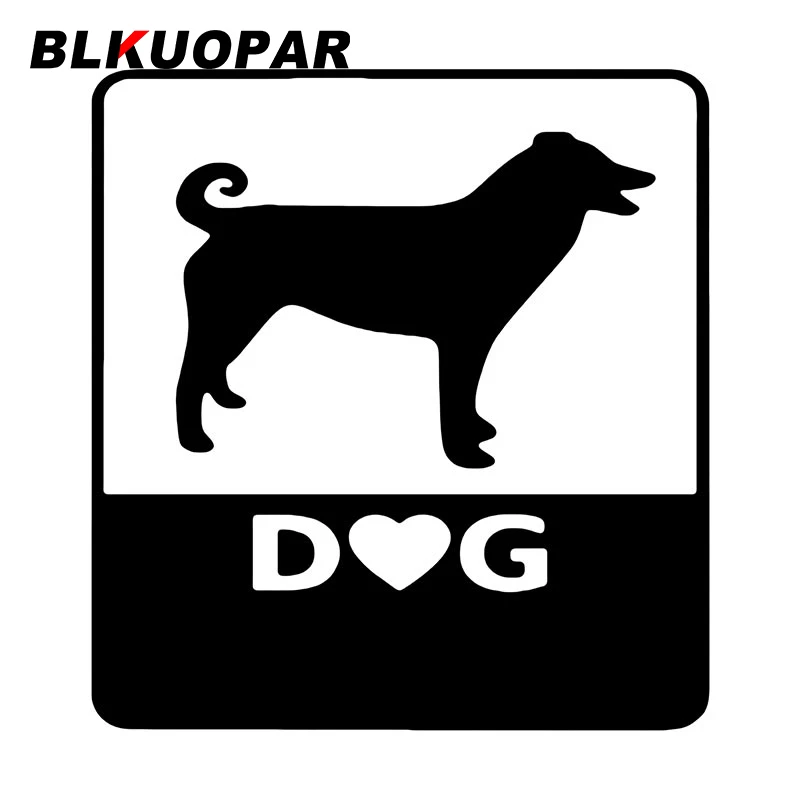 BLKUOPAR собака на борту Автомобильная наклейка индивидуальная Солнцезащитная