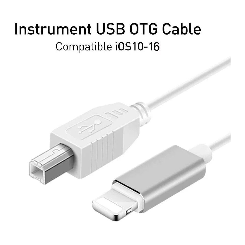 Адаптер dyplay 8Pin 3m Type B USB OTG кабель папа-папа для iPhone iPad к электронному музыкальному