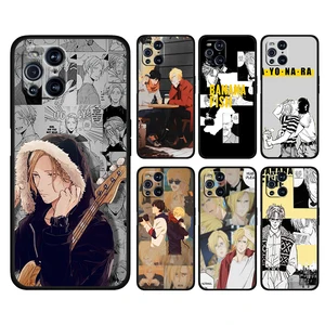 fondos de pantalla banana fish for oppo find x3 x2 k9 f19 r17 pro neo lite k5 k3 silicone soft black phone capa coque fundas free global shipping