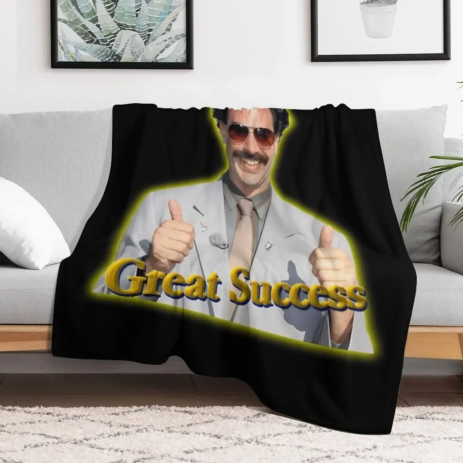 Наклейка Борат Великий успех Декоративное одеяло с начинками Большие одеяла