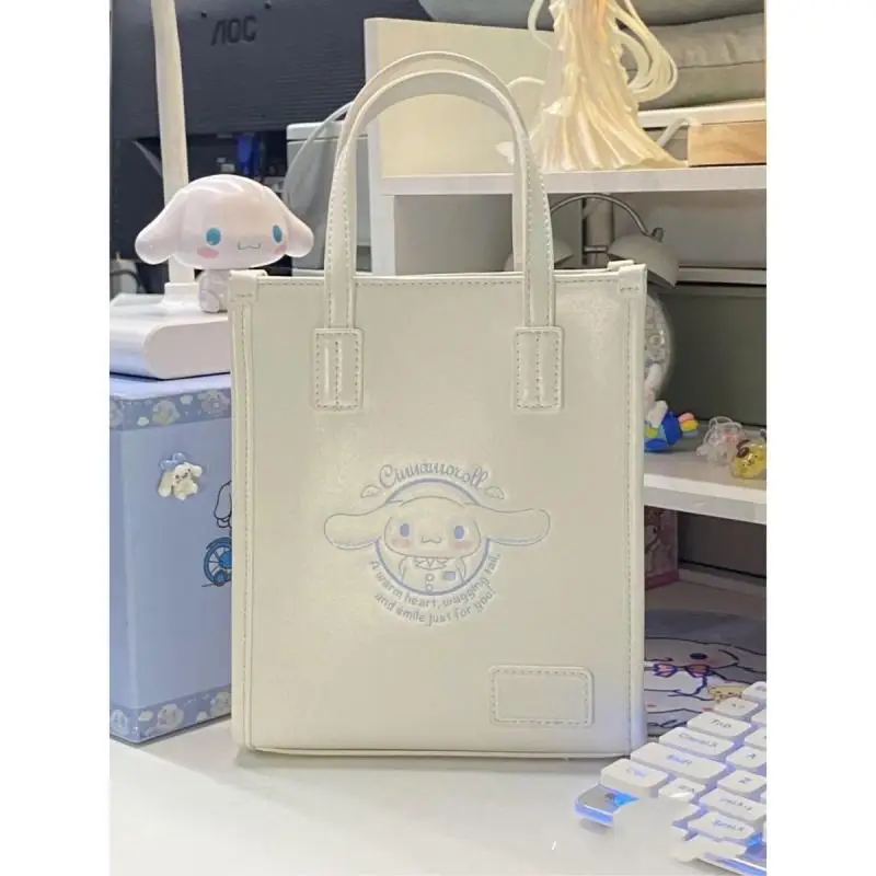 

Sanrio Плюшевые Милые Мультяшные куклы Cinnamoroll, большая емкость, сумка через плечо, аниме плюшевые игрушки для девочек, подарок на день рождения
