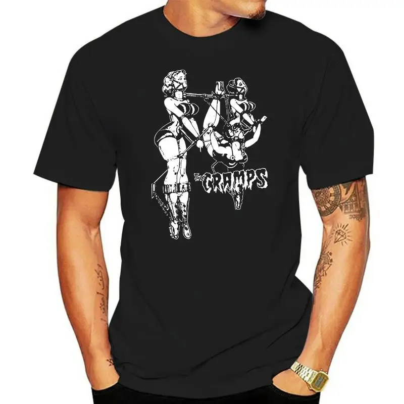 

The Cramps Band Vintage T-Shirt Size S-2Xl Black Color Customize Tee Shirt