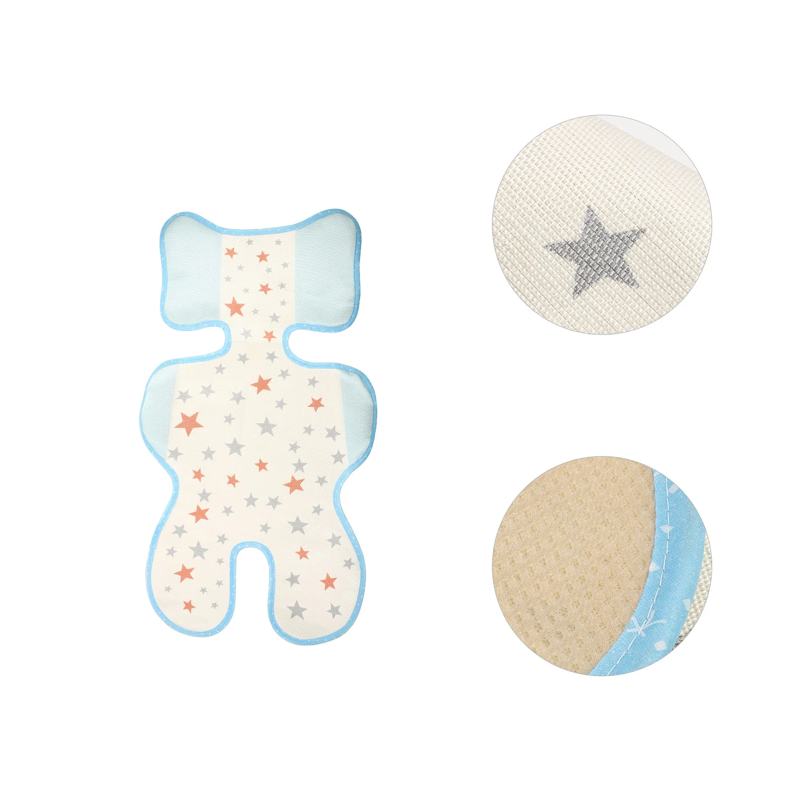 

1pc Safe Practical Ice Silk Cushion Baby Stroller Cooling Mat Baby Cooling Cushion for Baby