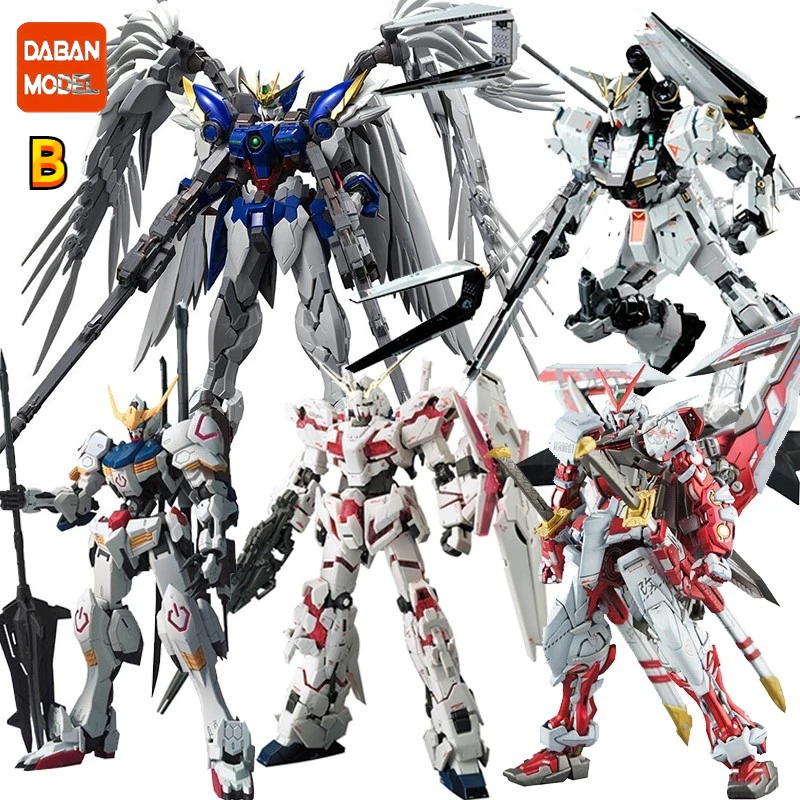 

Anime Periphery Taipan Gundam MG 1/100 Astray Gold Frame Sinanju Red Heresy Unicorn Figure Assembled Model Toy Gift