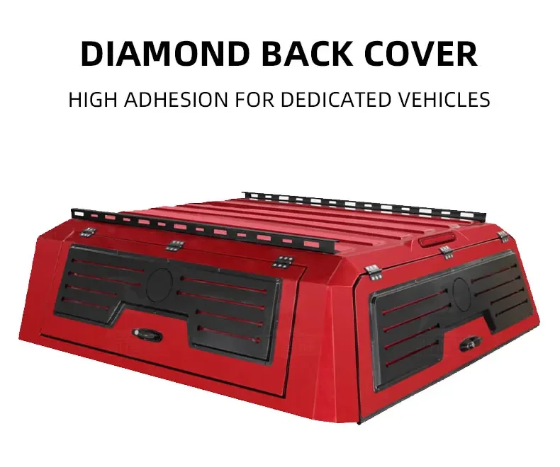 Lamax 4x4 черный Алюминиевый Твердый навес Ford Raptor Ranger Toyota Hilux Tacoma Isuzu GMC Mitsubishi-подходит