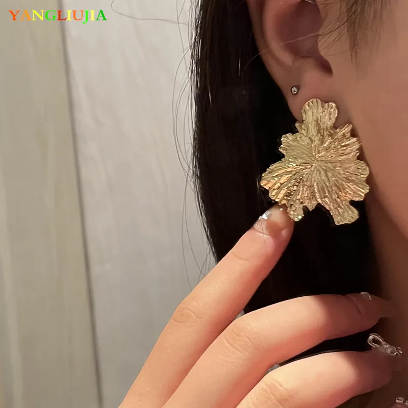 Женские серьги YANGLIUJIA в европейском и американском стиле модные серьги-гвоздики