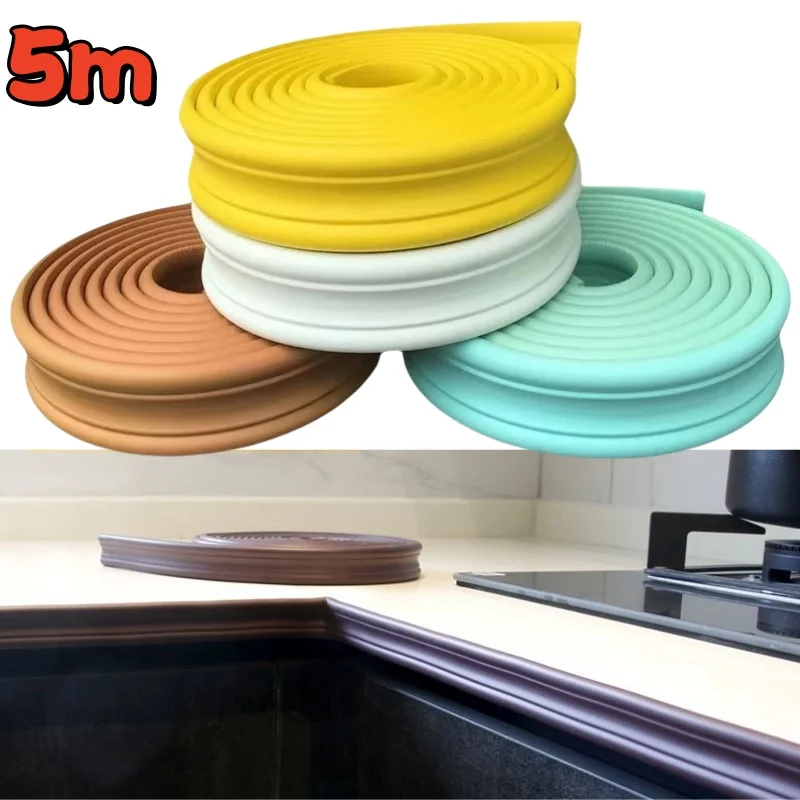 3D Самоклеящаяся Настенная Декоративная Линия Рулон 5 М Для Домашнего Офиса