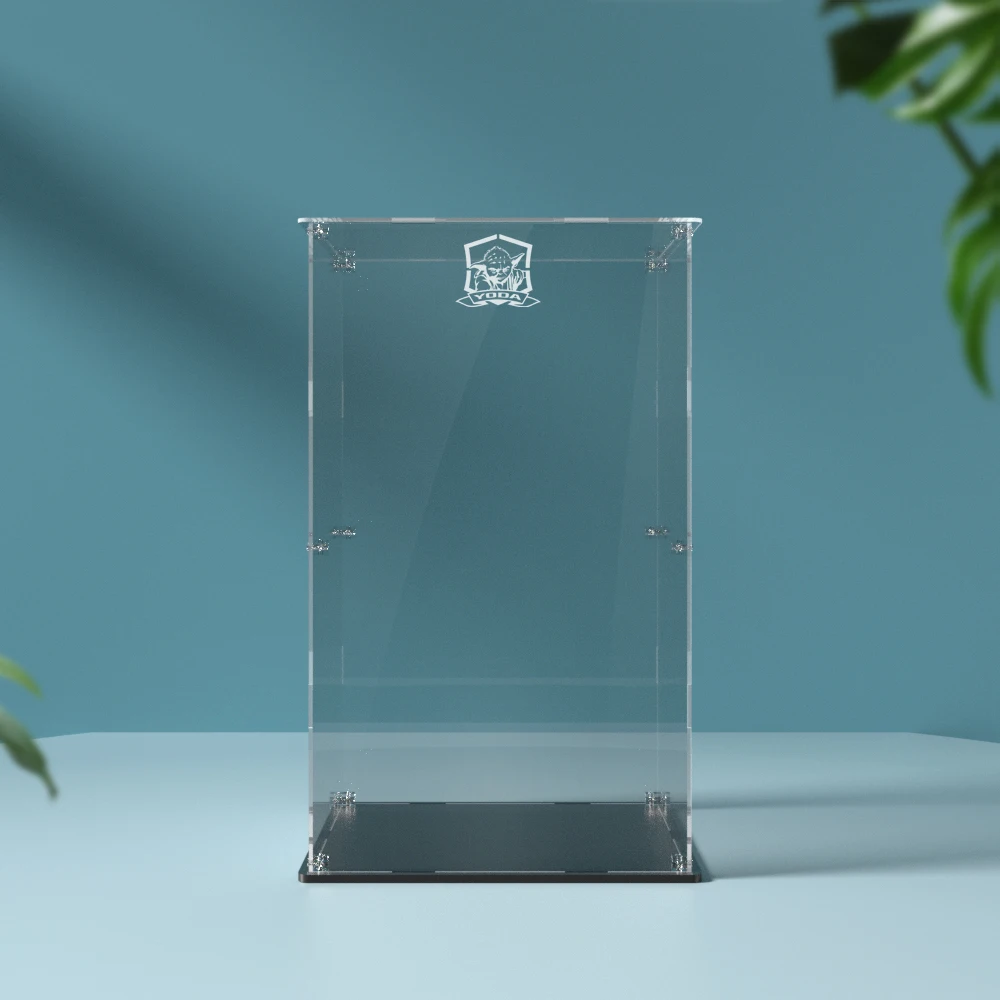 Демонстрационная коробка для конструктора lego 75255 яркий дисплей Yoda прозрачная