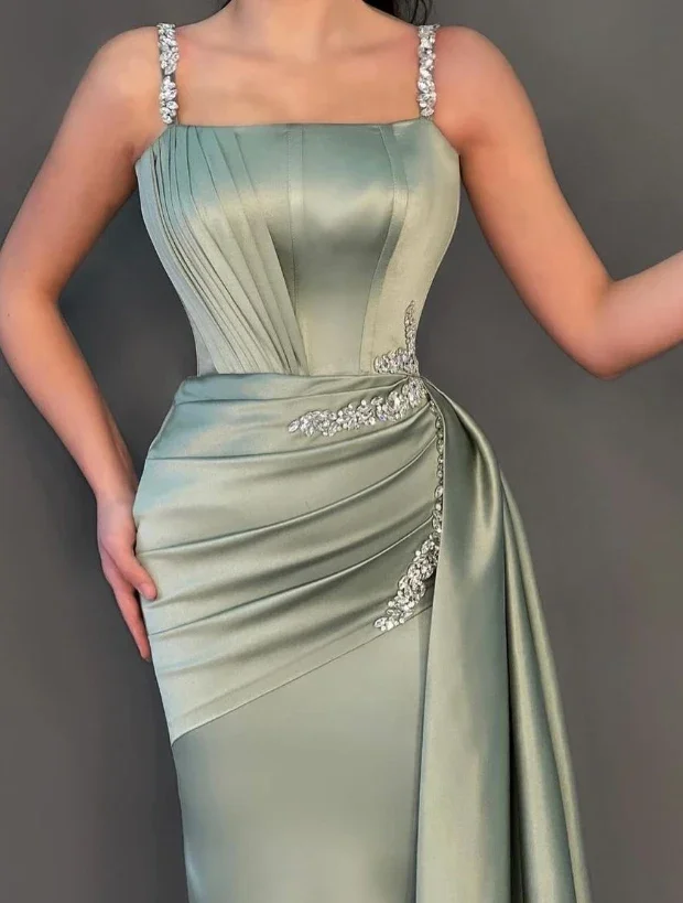 Формальные изысканные высококачественные плиссированные платья трапециевидной