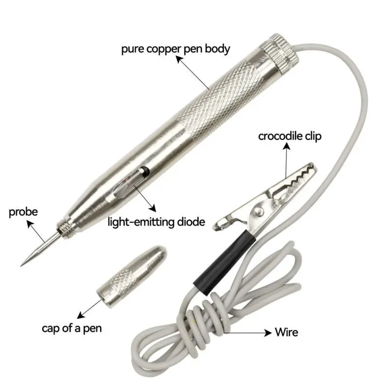 Тестер цепи автомобильной лампы ANCEL испытательный зонд для электрических