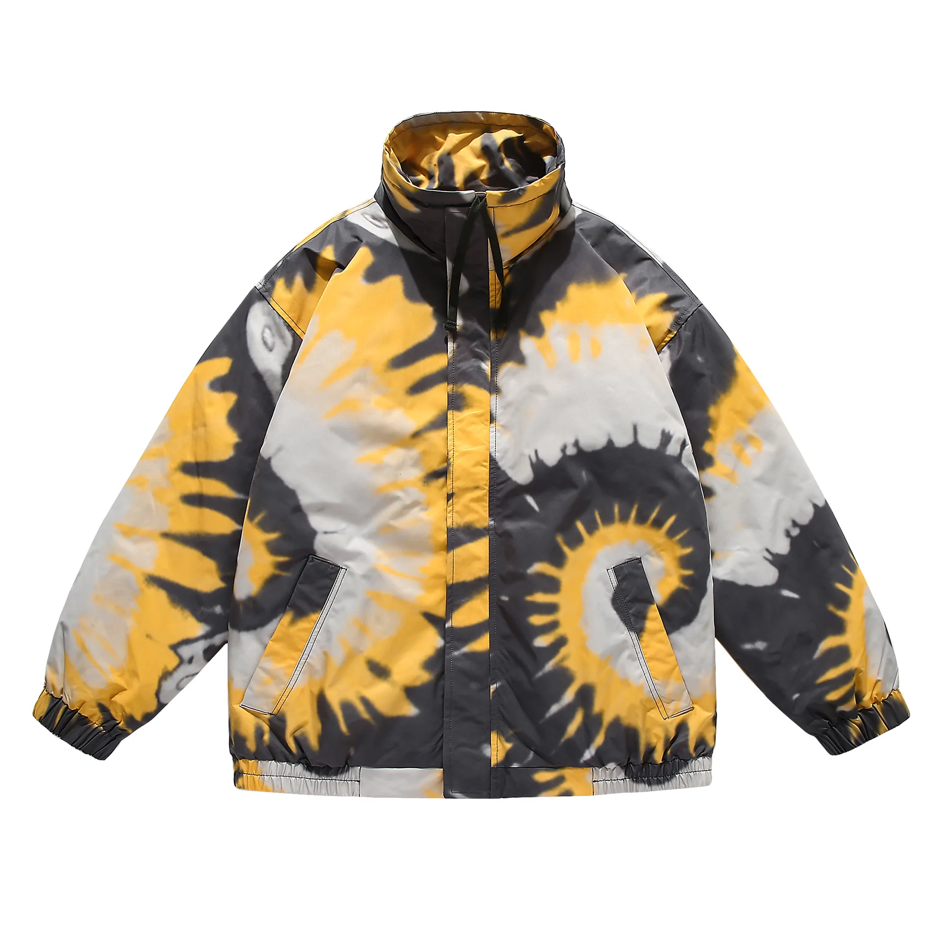 

Зимнее пальто, американская мода, брендовая стеганая куртка с принтом, мужская мода, осень и зима, повседневная верхняя одежда, пальто в стил...