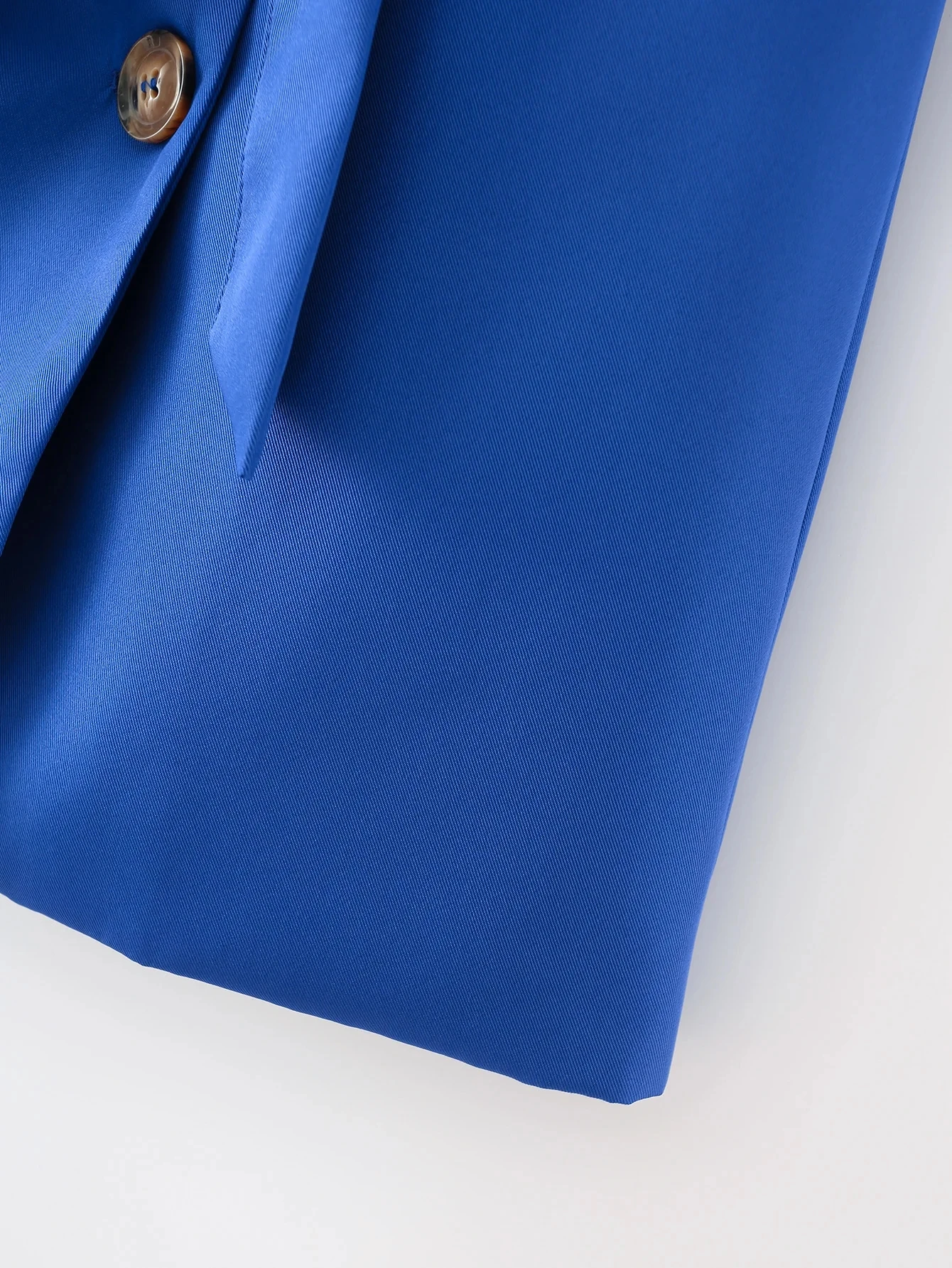 Maxdutti Royal Blue Double Breasted Sashes Vest Dress Women England Style Office Lady Fahsion Sleeveless Blazers