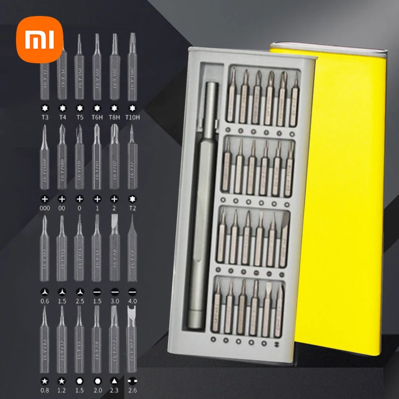 

Набор отверток XIAOMI, комплект высокоточных магнитных насадок для ремонта телефонов и компьютеров, звездообразные отвертки с тремя крыльями,...