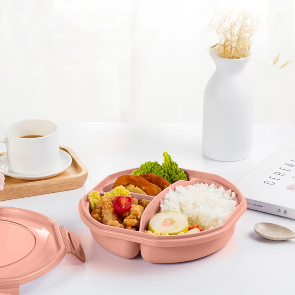 

Ланч-бокс из пшеничной соломы без бисфенола, 950 мл