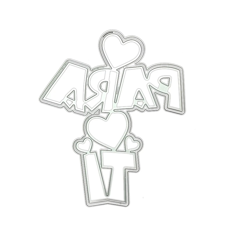 

Carbon Steel Cutting Dies, Birthday Stencils, Die Cuts,Birthday Cards Cutting Dies for Scrapbooking Paper Card