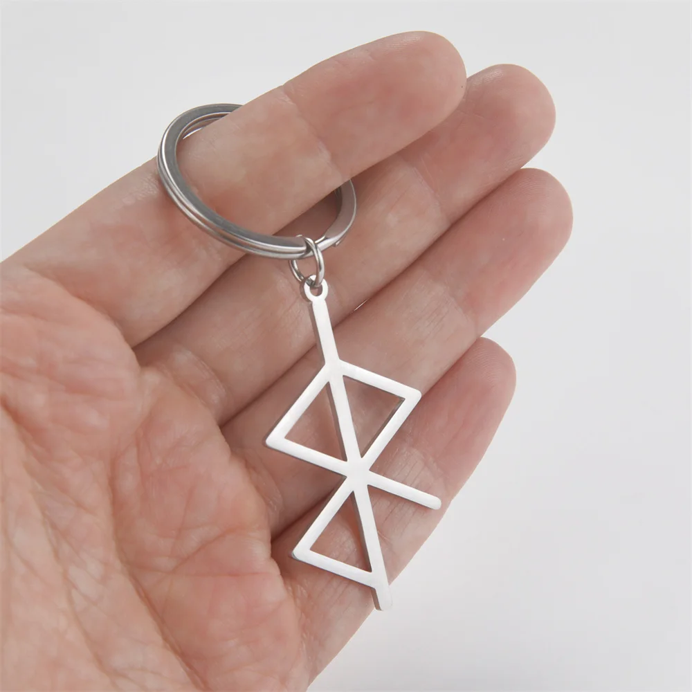 My Shape Викинг руны ключ от мира СевернаяЕвропа кольцо нержавеющей стали религия