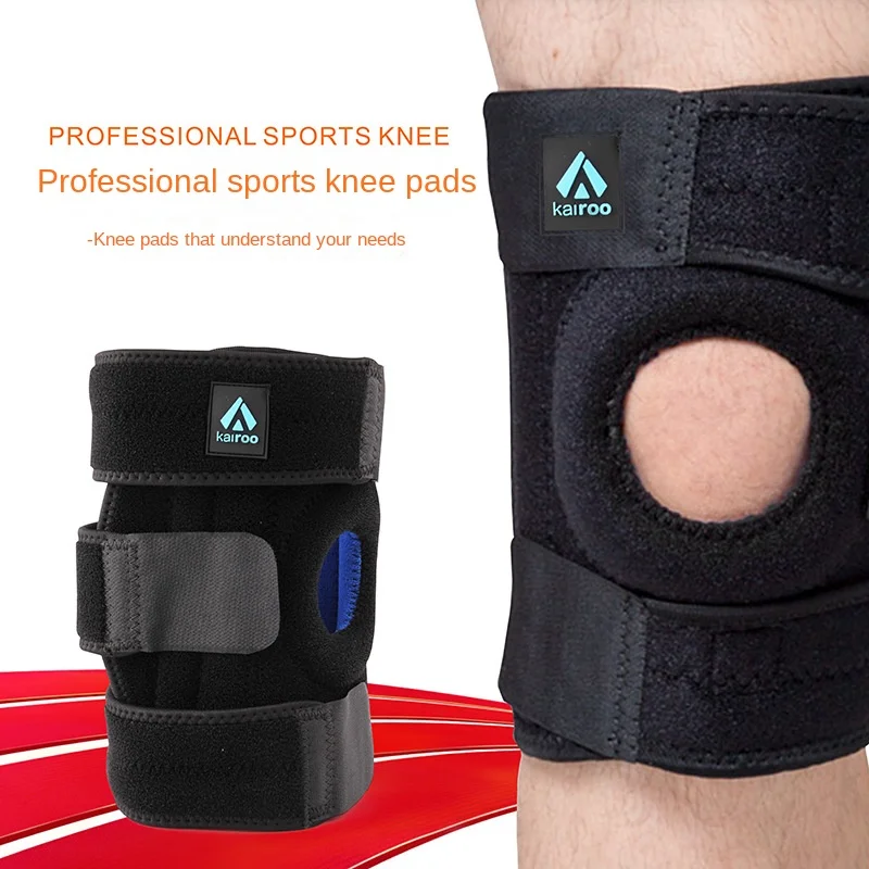 

1PCS Nylon Compression Knee Pads Arthritis Joints Knee Pads Adjustable Pressurized Protector Fitness Gear Brace Protector