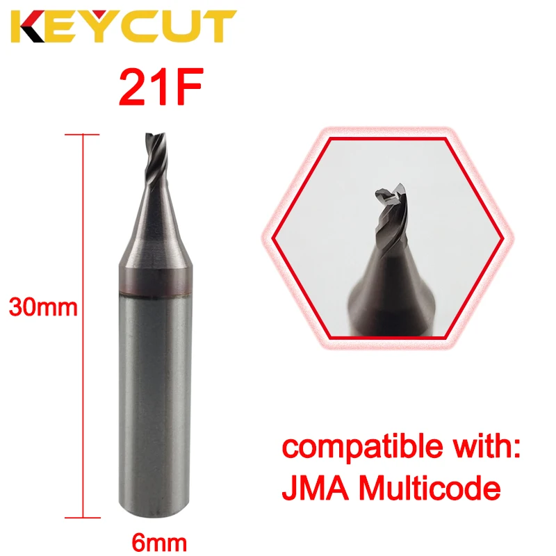 Replacement JMA Multicode Cutter 21F Milling in Carbide 1.8mm