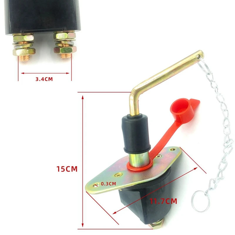 2X300 а изолятор переключателя автомобильного аккумулятора отключение Отключение