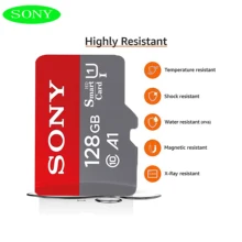 Original SONY Ultra High Speed Micro SD 128GB 32GB 64GB 256GB 1TB 512GB Micro SD Card SD/TF Flash Memory Card MicroSD Phone