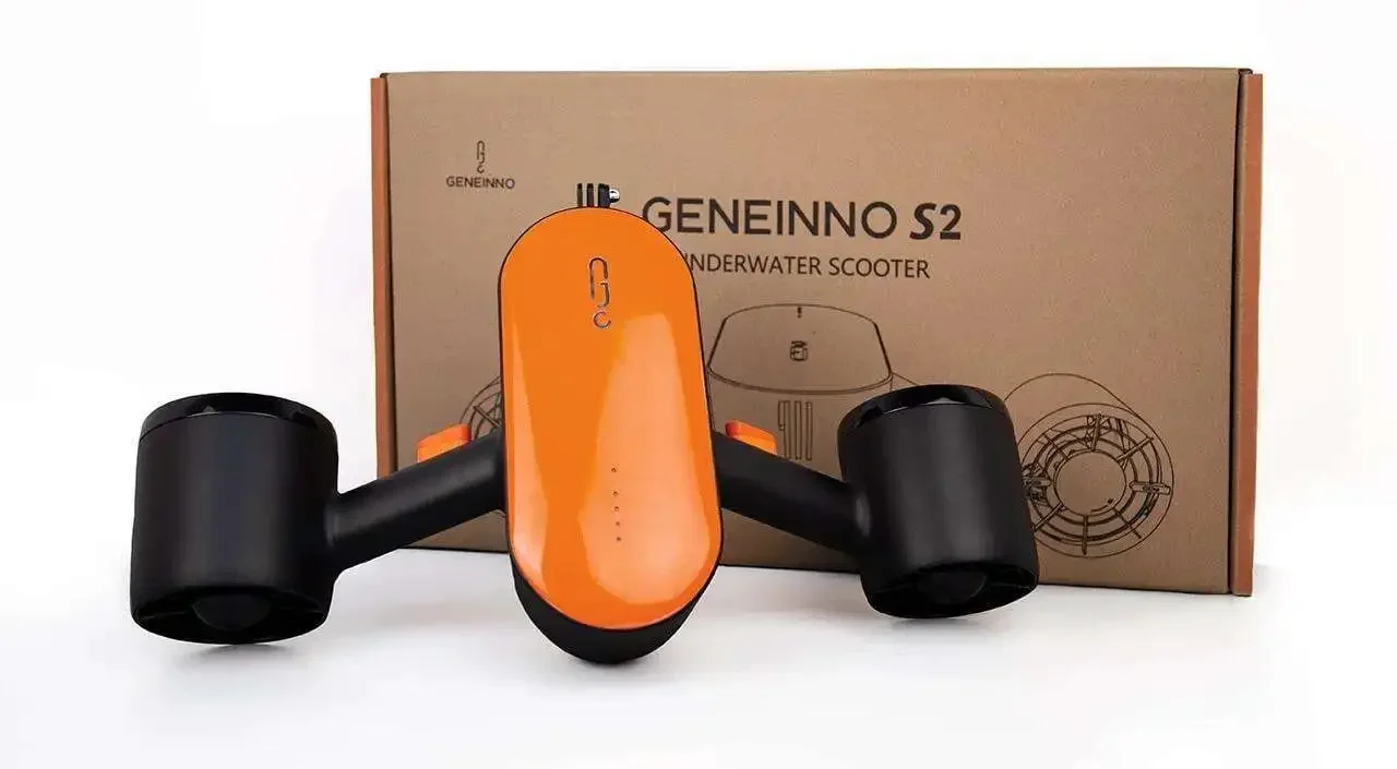 Умный подводный скутер Geneinno S2 с глубинометром датчиком температуры компасом