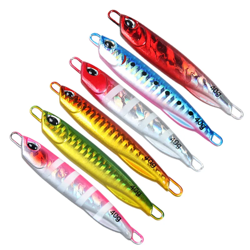 

10pc Duo Meta Jig Bait 10g 15g 20g 25g 30g 40g 60g Slow Jigging Lure Saltwater Lures Bass Jig Isca Peche