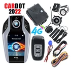 Cardot Новинка 4g Gps Gsm дистанционный стартер русская Бесплатная доставка старт стоп двигатель умный Pke БЕСКЛЮЧЕВОЙ вход Автомобильная сигнализация