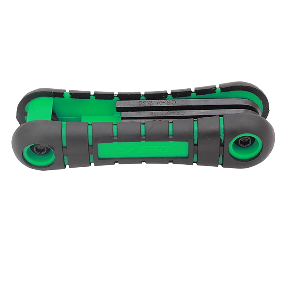 

SPG Foldable 9 in 1 Archery Wrench Bow Adjust Hex Key Bow Adjusting Repair Tool Accessories