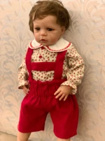 fbbd clothes for 25inch reborn doll sandie as pictures 2set clothes t shirt and pants reborn baby doll accessories