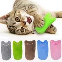 funny cat pet toys teeth grinding catnip interactive plush cat toy chewing vocal mini fashion stuffed pet companion products