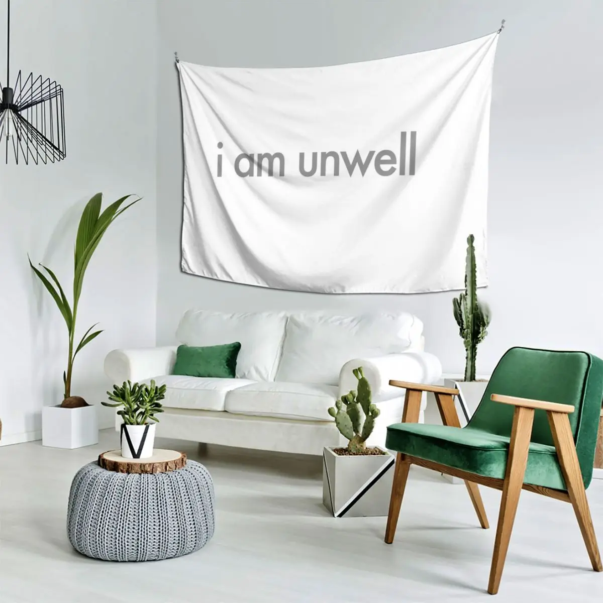 Гобелен Я не колодец подвесной настенный декор для спальни эстетические