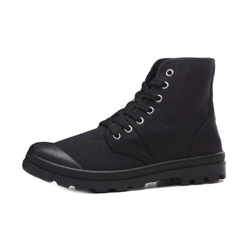 New Fashion Ankle Boots Women Canvas Shoes Hard Outsole Non-slip Women's Boots Ladies Brand Cool Design Plus Size 42