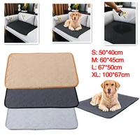 anti slip dog pee pad washable cleaning pet mats non slip washable reusable waterproof absorbent training car seat cover