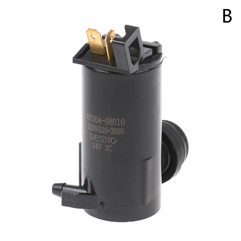 1 шт., 12 В, 24 В, универсальный автомобильный стеклоочиститель, насос омывателя лобового стекла, водоструйный двигатель