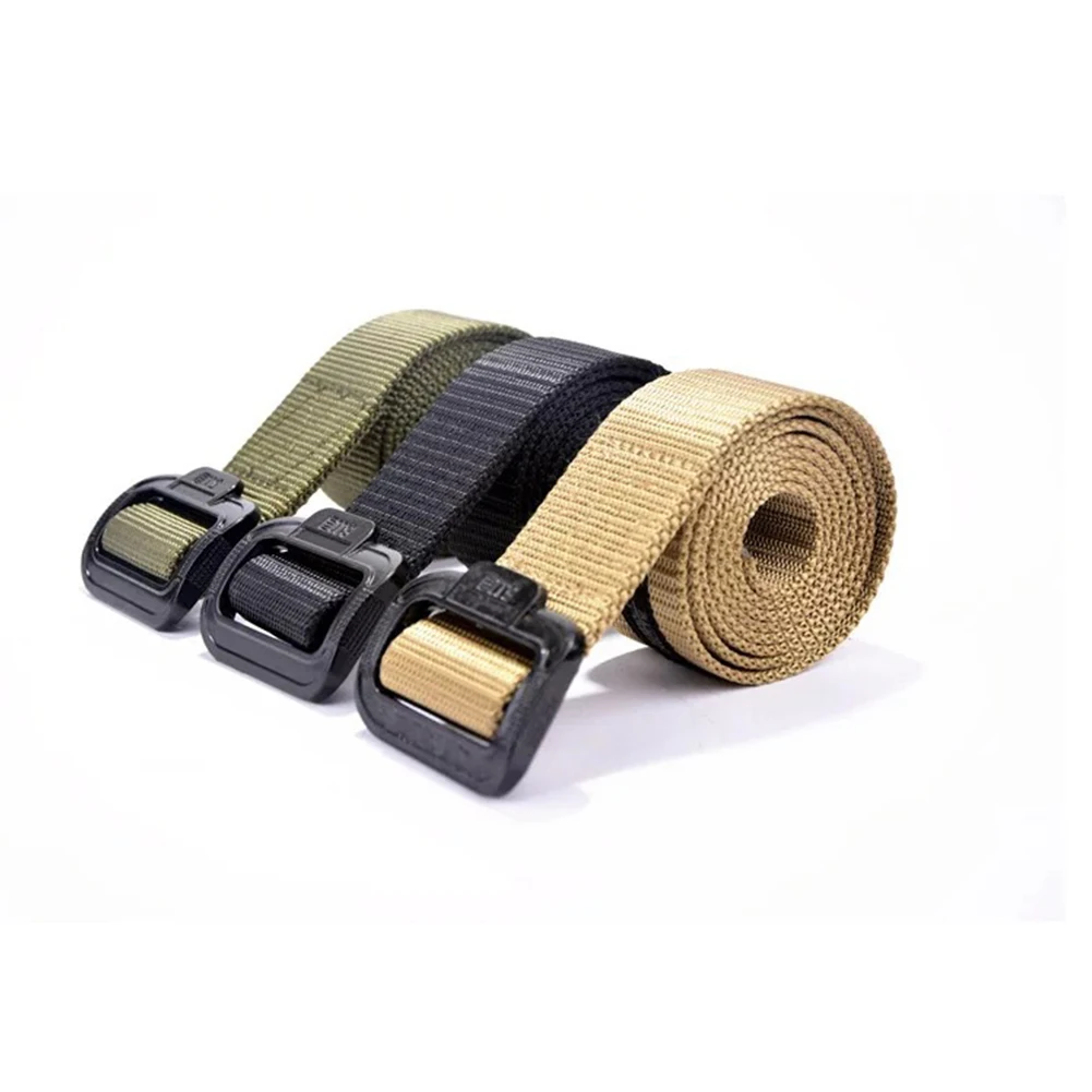 

Military 511 Men Tactical Belt Accessories Nylon Fabric Adjustable Daily Lightweight Outdoor Indoor Front Buckle WaistBelt