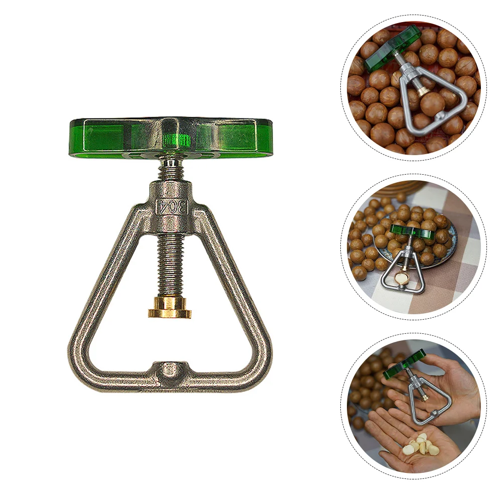 

Walnut Clamp Stainless Steel Multifunctional Peeler Dried Fruit Opener Car Tool Nut Opener Hazelnut Pecan Sheller