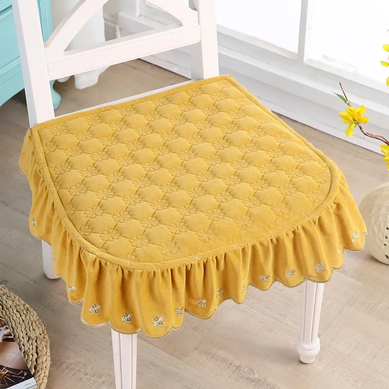 Современные Простые универсальные подушки для стула сиденья коврики стиральной