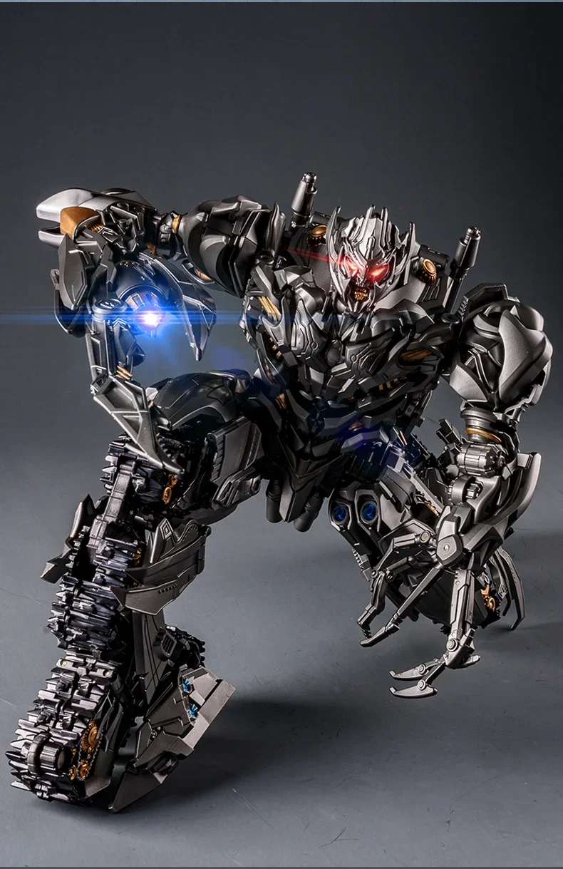 В наличии Black Mamba LS06 BMB LS-06 Megatoron Galvatron Giant Tank Transformation Action Anime Коллекционная фигурка