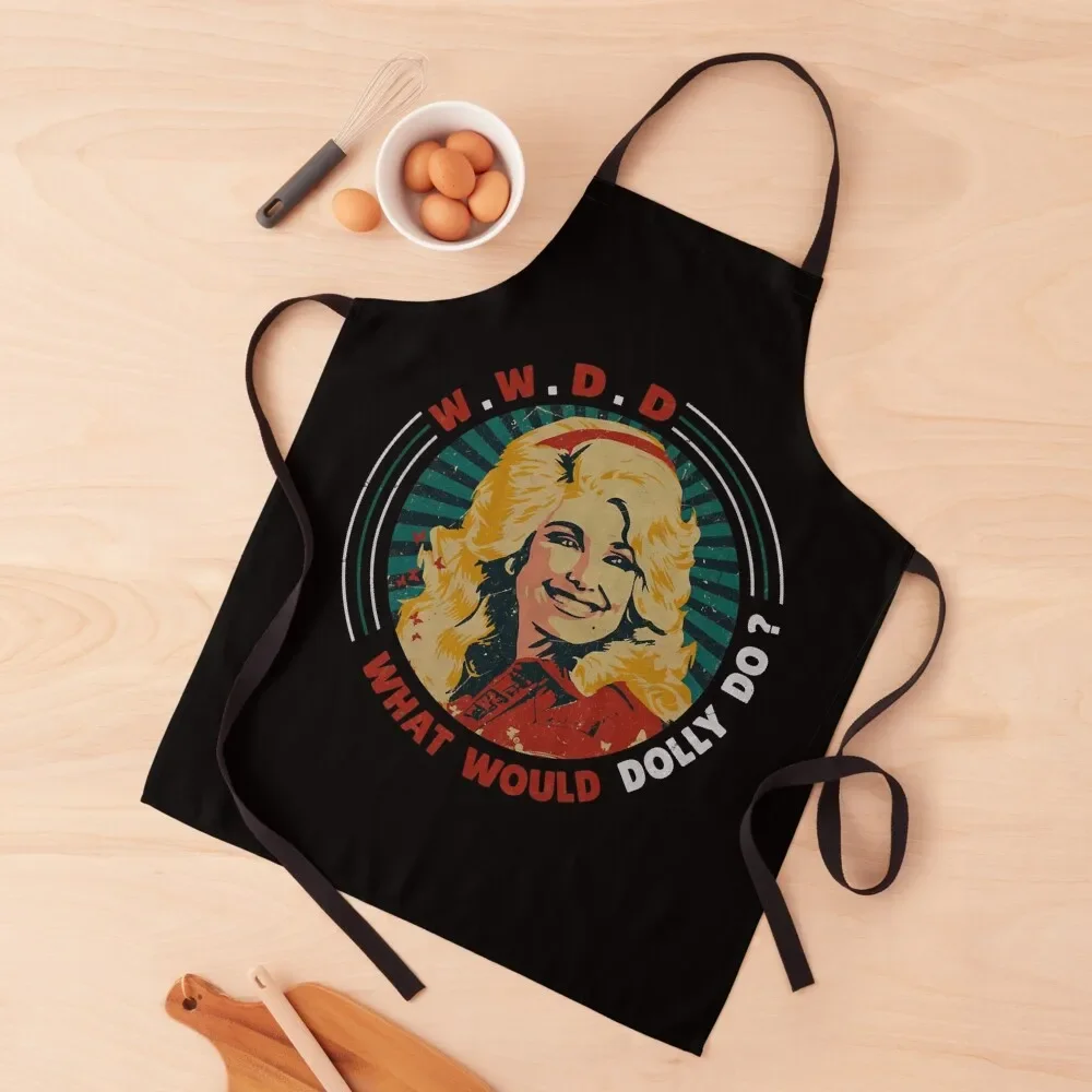 Фото Винтажная ТЕЛЕЖКА Parton w. W.D. Что делать фартук? Дамская форма шеф-повара, Женская фотоформа №1
