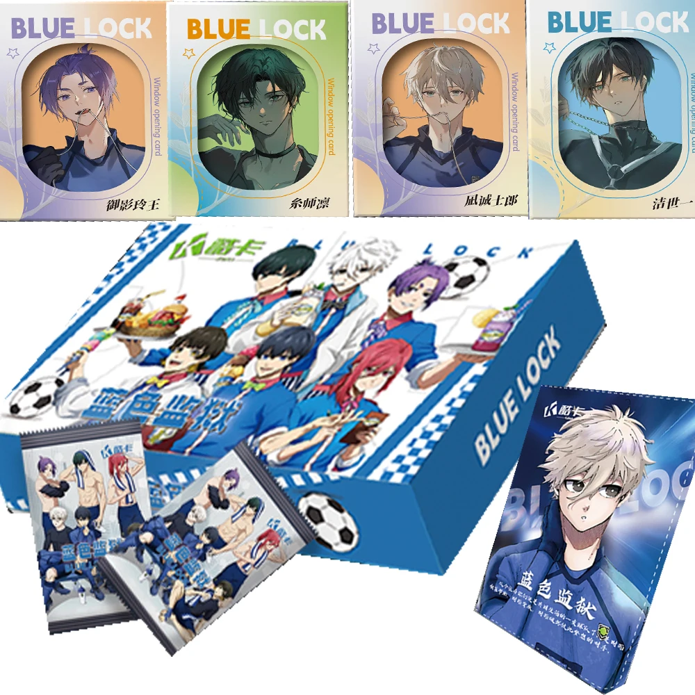 Оригинальная коллекция голубых карт с замком для детей Япония аниме