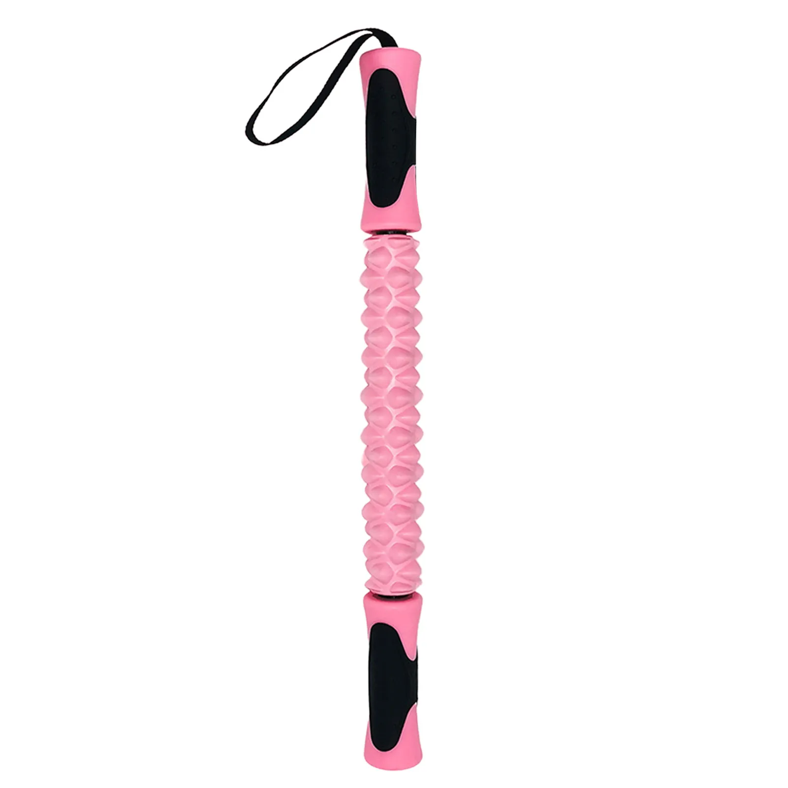 

Massage Roller Stick Ergonomic Cellulite Massager With Lanyard Muscle Roller Stick For Athletes Fitness Essentials Comfort Grip