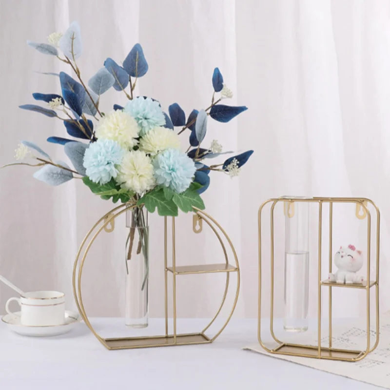 

Decoration Maison Vases Living Room Decor Plant Pot Nordic Home Decor Aquatic Plants Glass Jar Hydroponic Office Table Shop