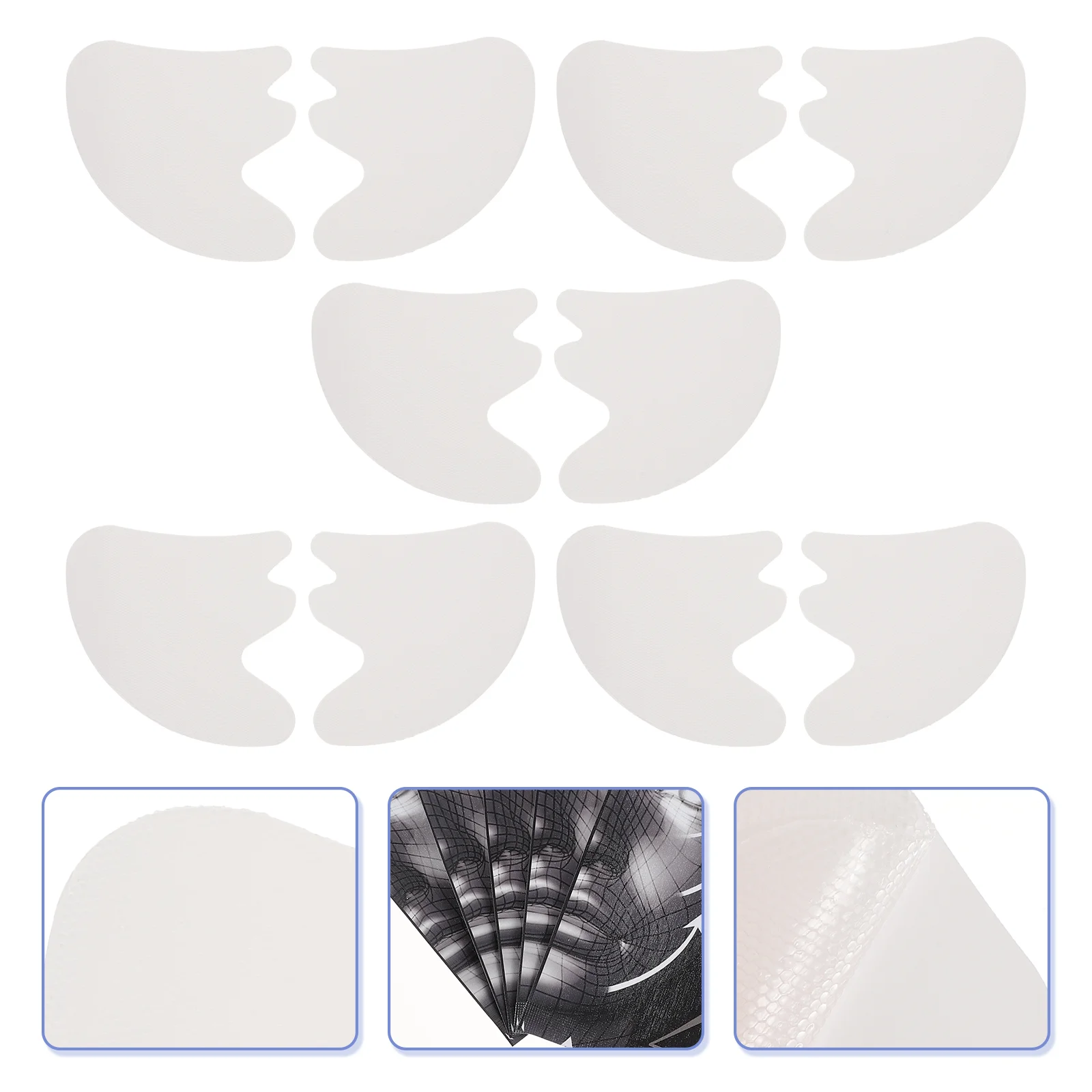 

5 Pcs Laugh Line M Ask Face Maskes Facial Patches Mask Men Lifting French Pattern Stickers Plaque Facial Lifting Stickers