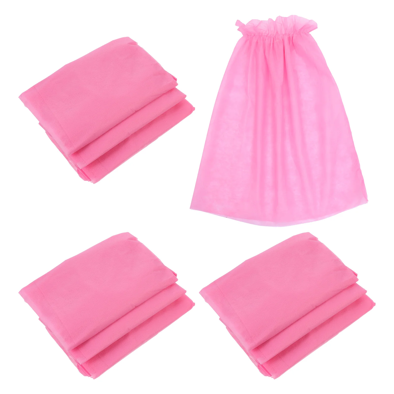 

10 Pcs Bath Skirt Multipurpose Skirts Travel Disposable Towels Women Practical Breathable Waffles